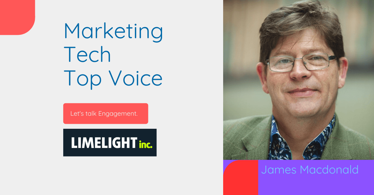 MarTech Top Voice Interview with Limelight Inc.'s James Macdonald
