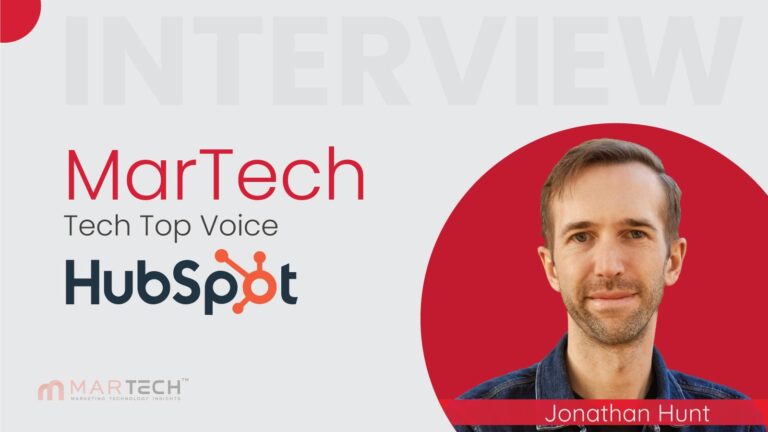 MarTech Top Voice: Interview with Jonathan Hunt, VP of Media at HubSpot