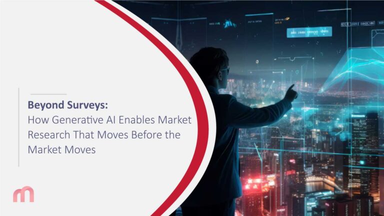 Beyond Surveys: How Generative AI Enables Market Research That Moves Before the Market Moves