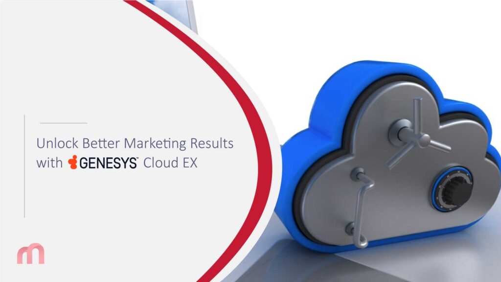 Unlock Better Marketing Results with Genesys Cloud EX